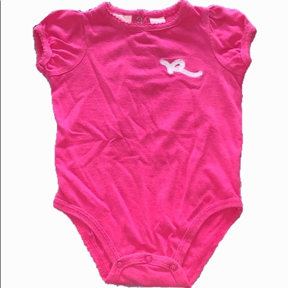 3-6M Girl’s Pink Rocawear Onesie